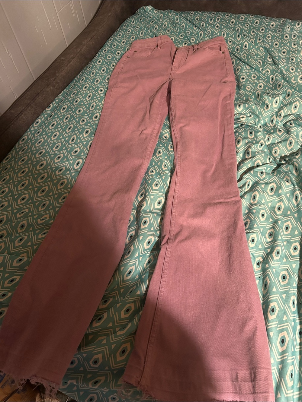 Idyllwind Rose Pink Flare Jeans